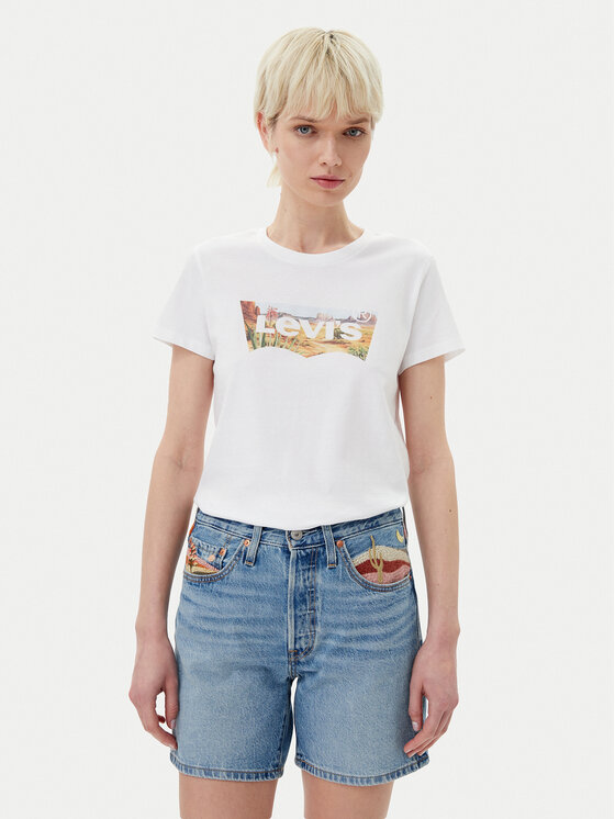 

Футболка обычного кроя 17369-3007 Levi'S, белый
