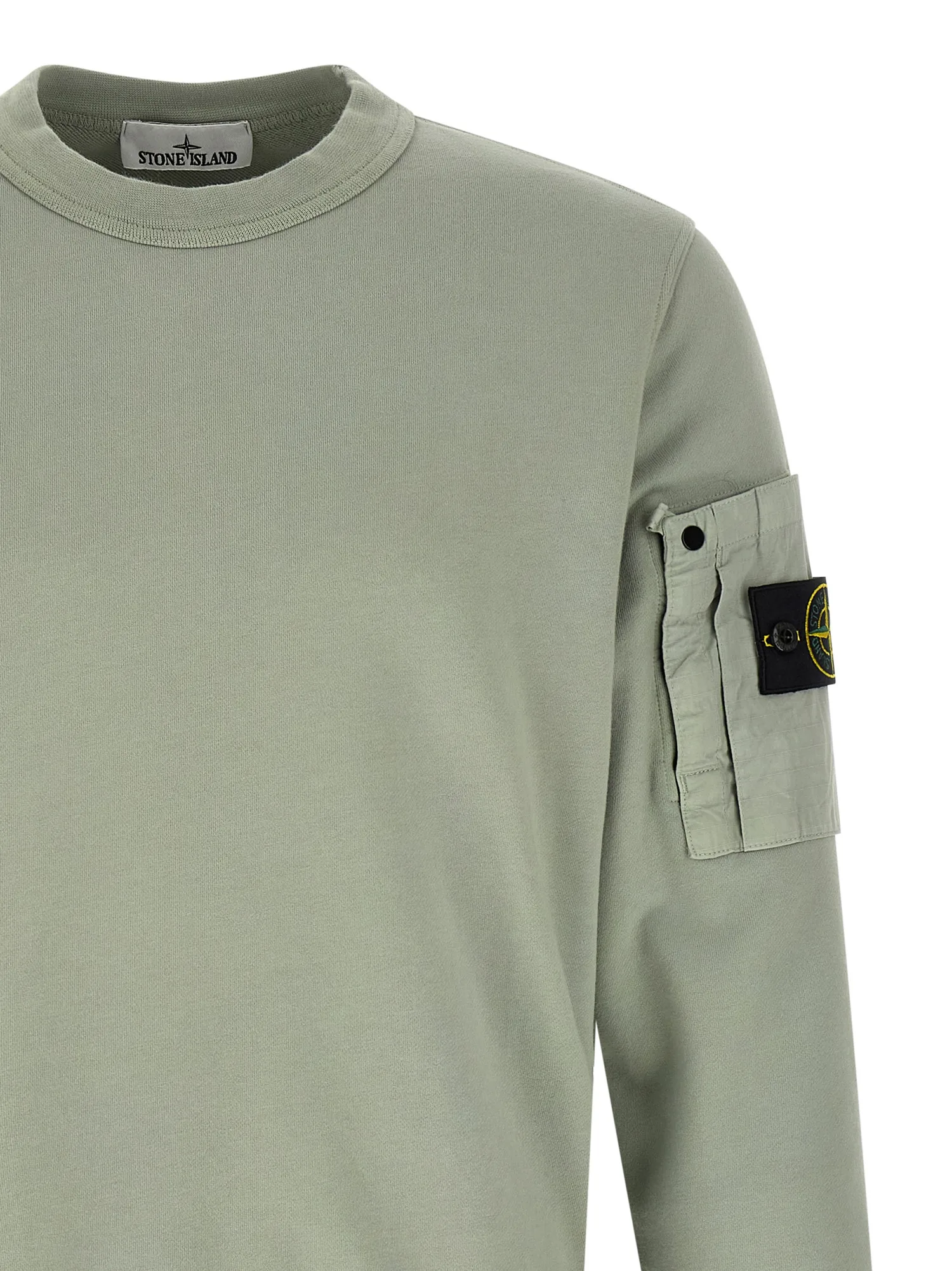 Толстовка '6100019' Stone Island, зеленый — фото 3