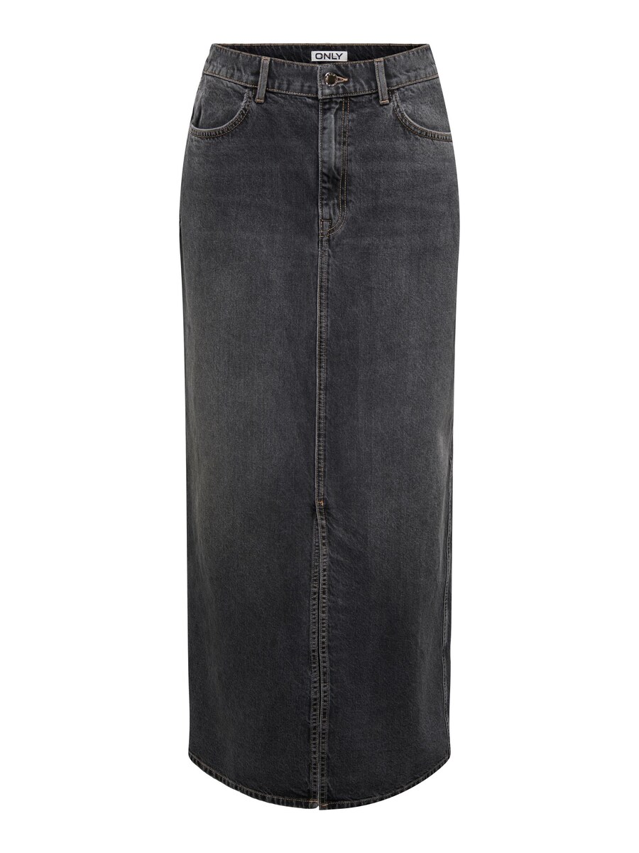 

Юбка макси ONLY Skirt, черный деним