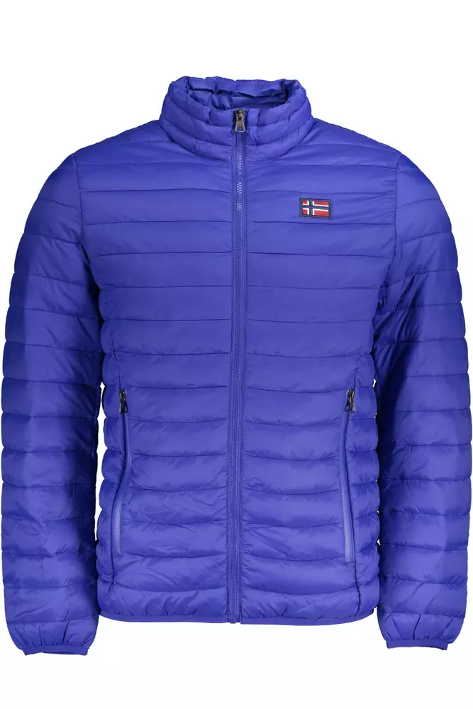 

Синяя мужская куртка из полиамида Geographical Norway