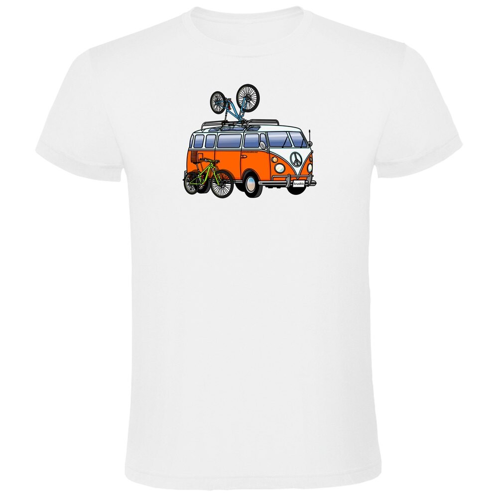 

Футболка Kruskis Hippie Van MTB, белый