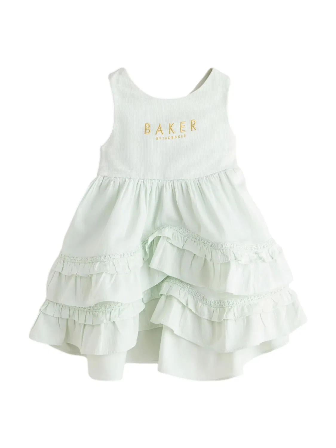 Платье Baker by Ted Baker мятного цвета