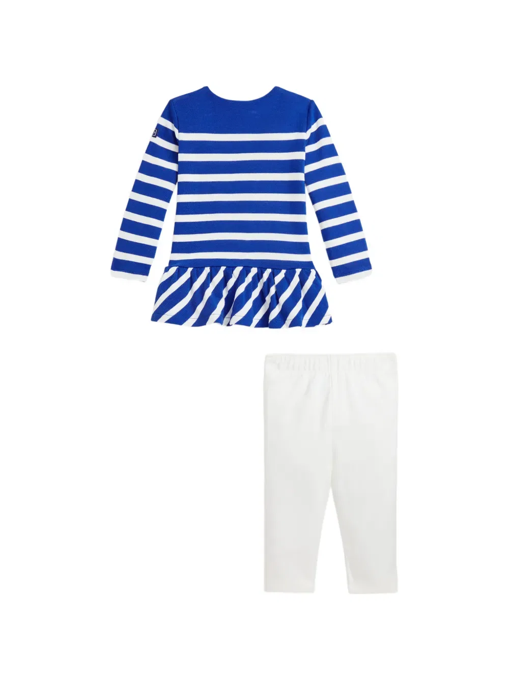 Детский спортивный костюм в полоску Polo Ralph Lauren Kids, синий — фото 2