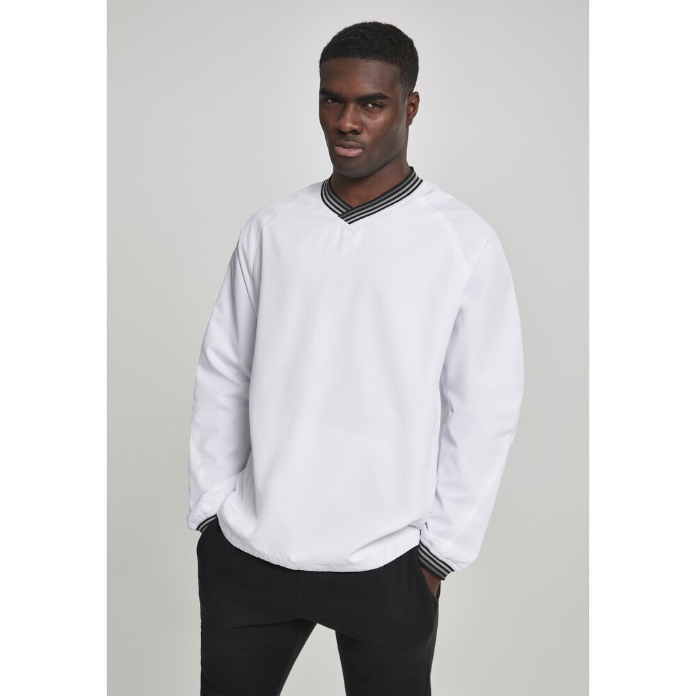 

Парка Urban Classics Warm Up Pull Over, белый