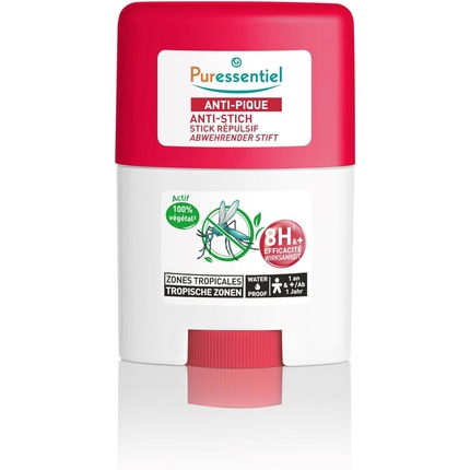 

Средство от насекомых Anti-Insect Repellent Waterproof Stick Tropical Zones Body and Face (Cheeks/Forehead) - Powerful 100% Plant-Based Active Ingredient - 8 Hours or More Effectiveness 20ml