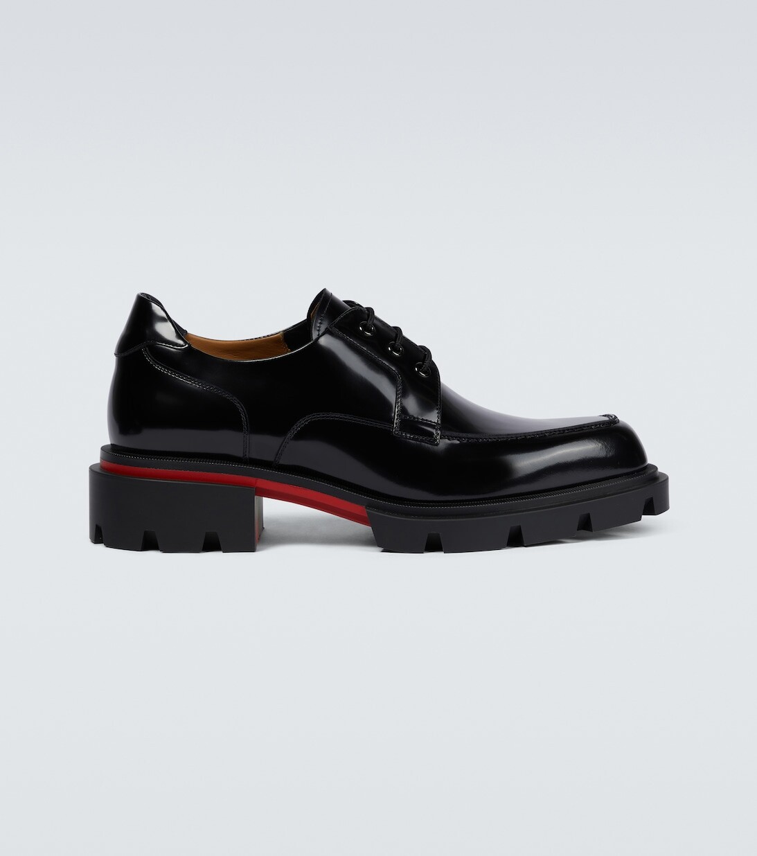 

Наши кожаные туфли на шнуровке Georges Christian Louboutin, черный