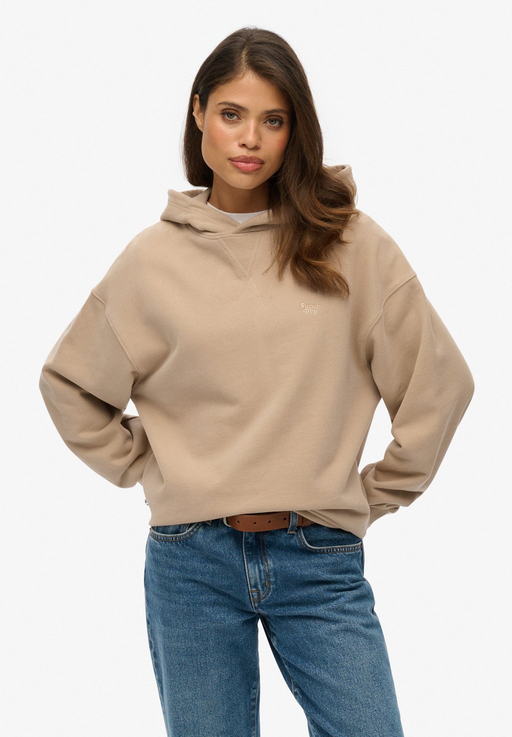 

Толстовка STUDIOS - Hoodie Superdry, бежевый