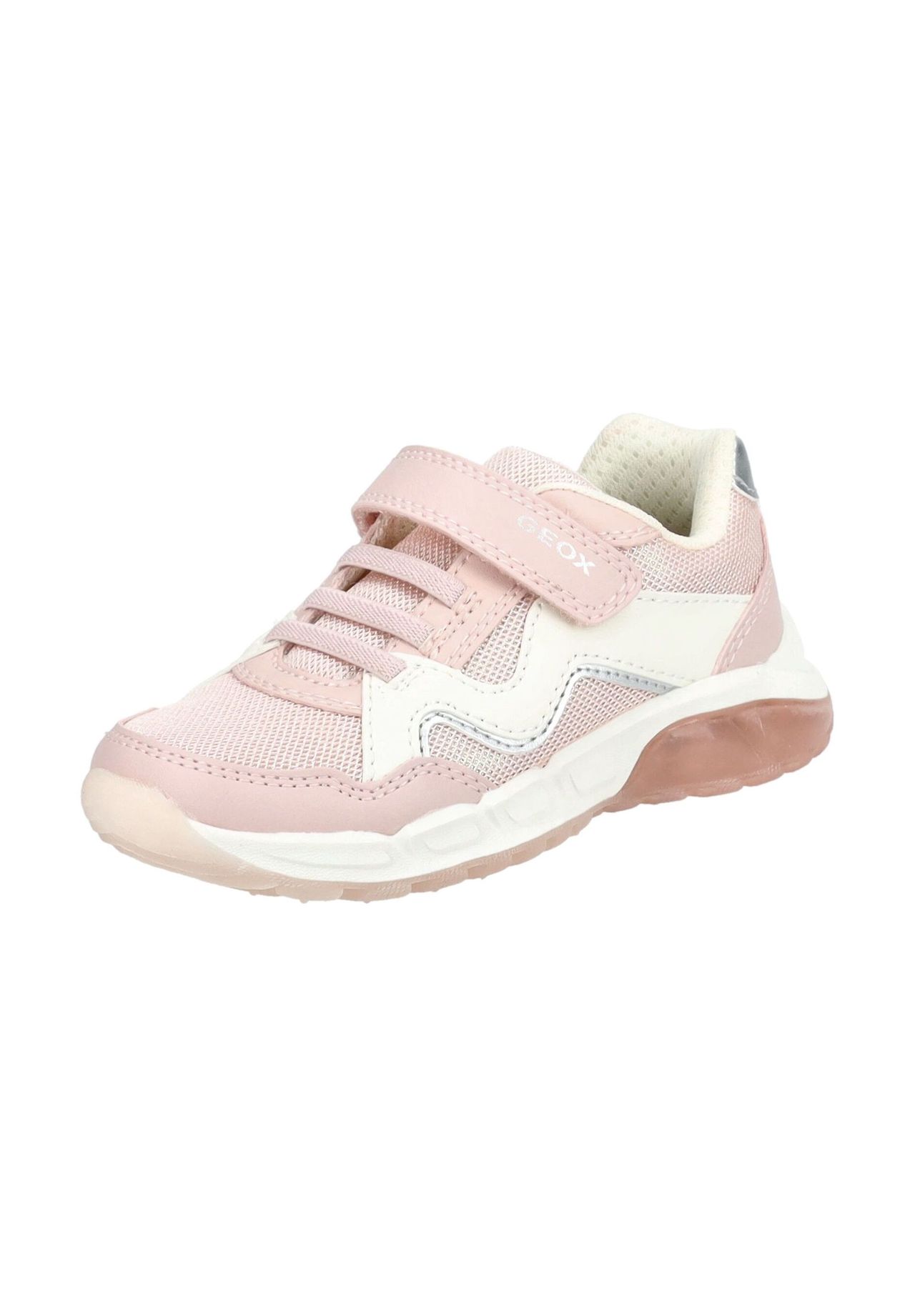 

Кроссовки из искусственной кожи/текстиля GEOX, цвет Rose