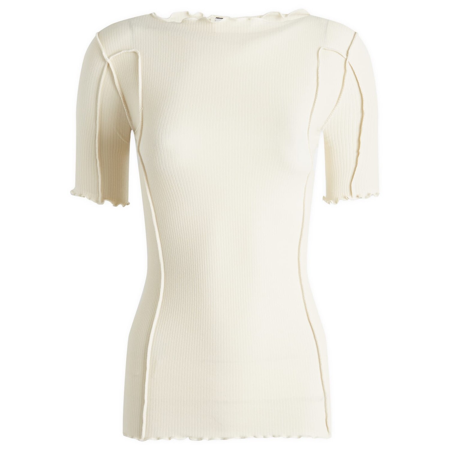 

Футболка Baserange Omato 3/4 Sleeve Top, цвет Off White