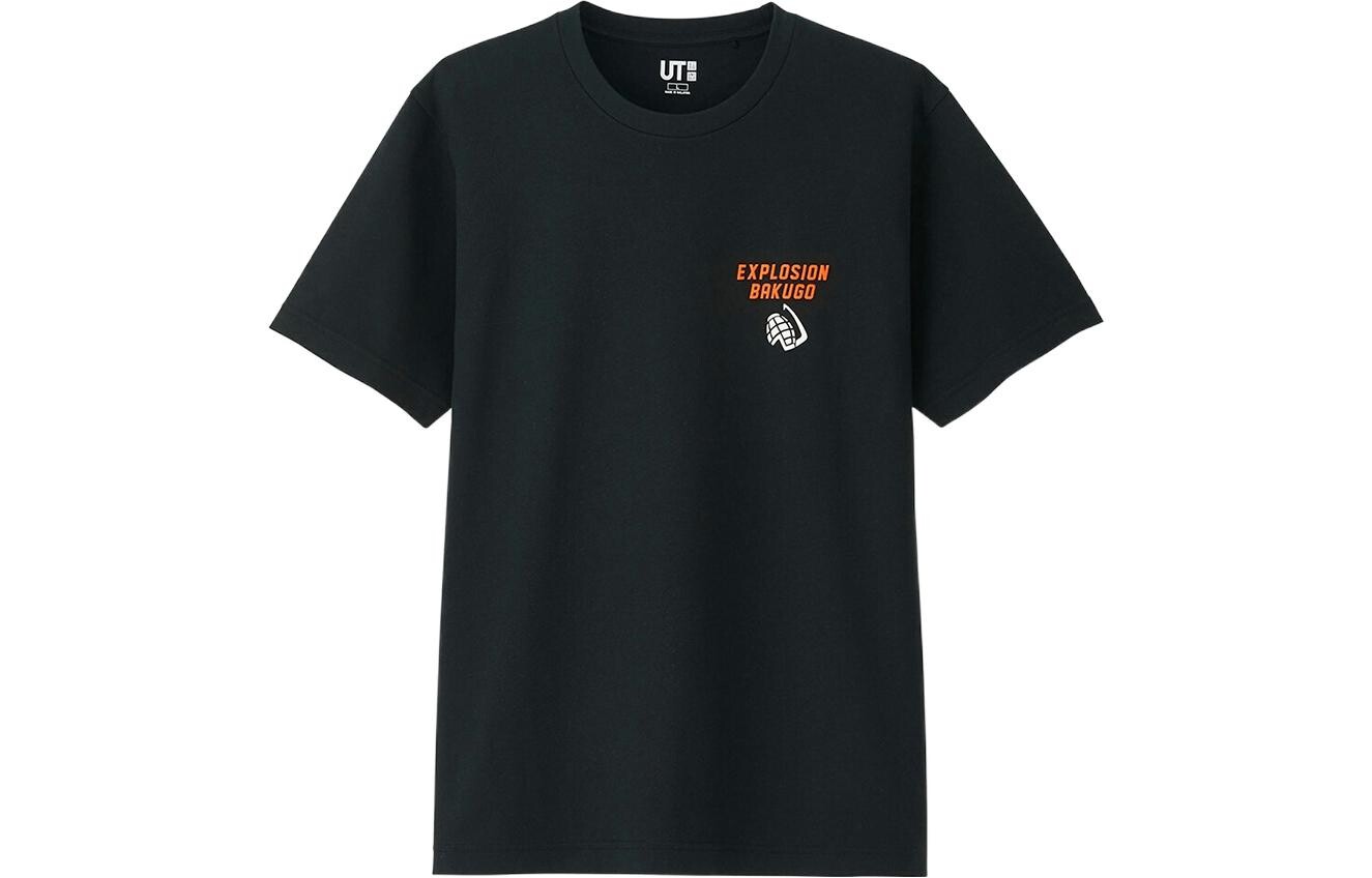 

UNIQLO Мужская футболка, цвет Black