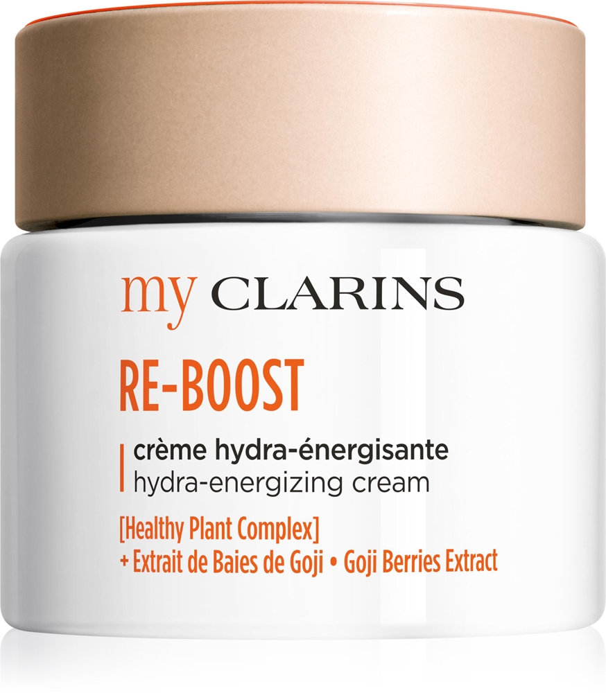 

Мой увлажняющий крем Clarins Re-Boost Hydra-Energizing Cream, ежедневная тонизирующая сыворотка для молодой кожи Clarins, 50 мл