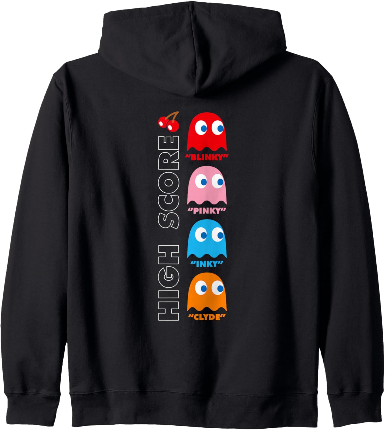 

Толстовка на молнии с изображением Пакмана, черная Bandai Namco Entertainment Inc., Черный, Толстовка на молнии с изображением Пакмана, черная Bandai Namco Entertainment Inc.