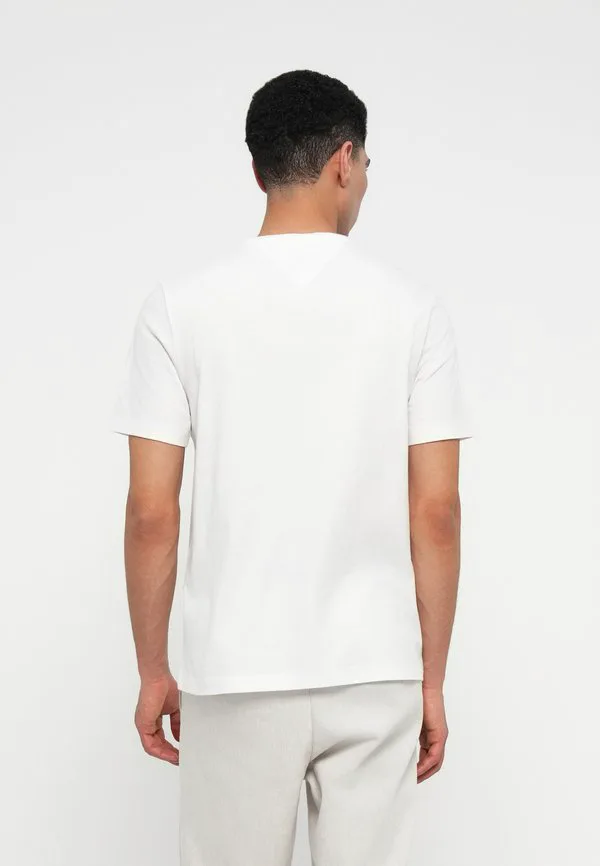 Футболка с графическим логотипом, круглый вырез, принт. Tommy Hilfiger, White — фото 3