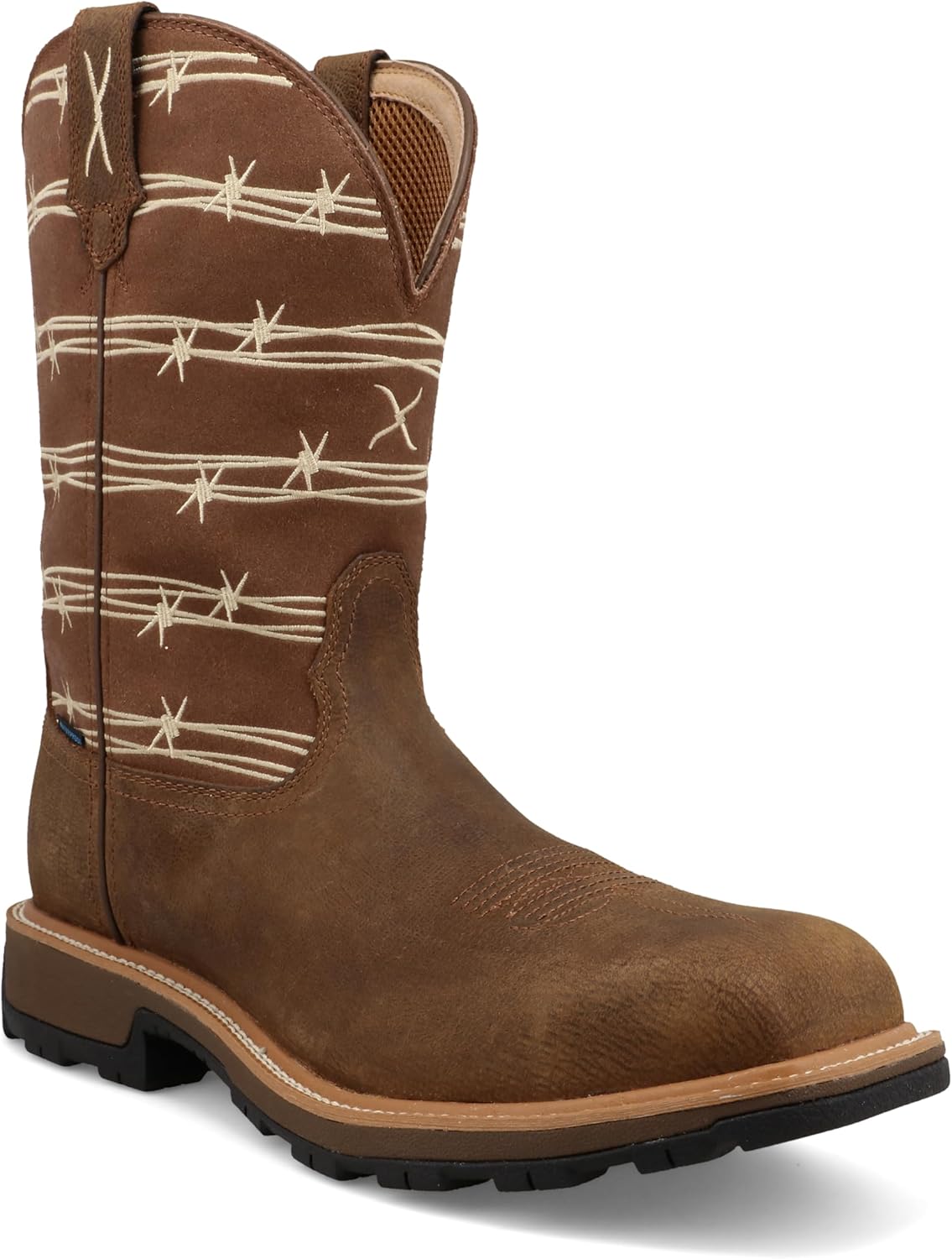 Ботинки Twisted X Men's 11 UltraLite X, с квадратным носком Nano Toe и технологией UltraLite X, Bison & Mocha — фото 2