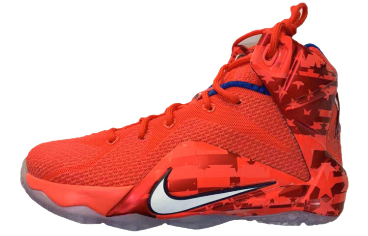 

Баскетбольные кроссовки Lebron 12 Kids GS High-top Red Nike
