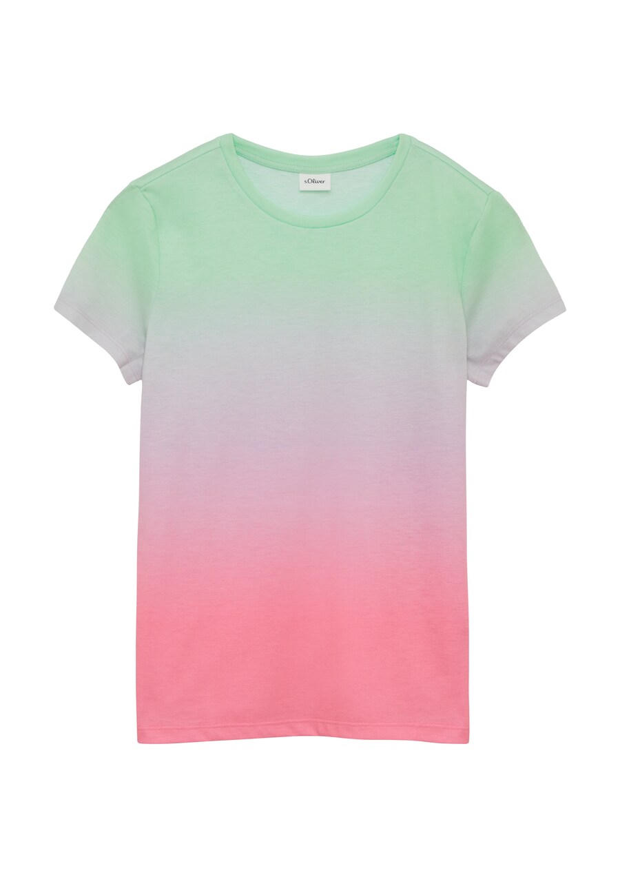 

Рубашка s.Oliver, цвет Green/Pink