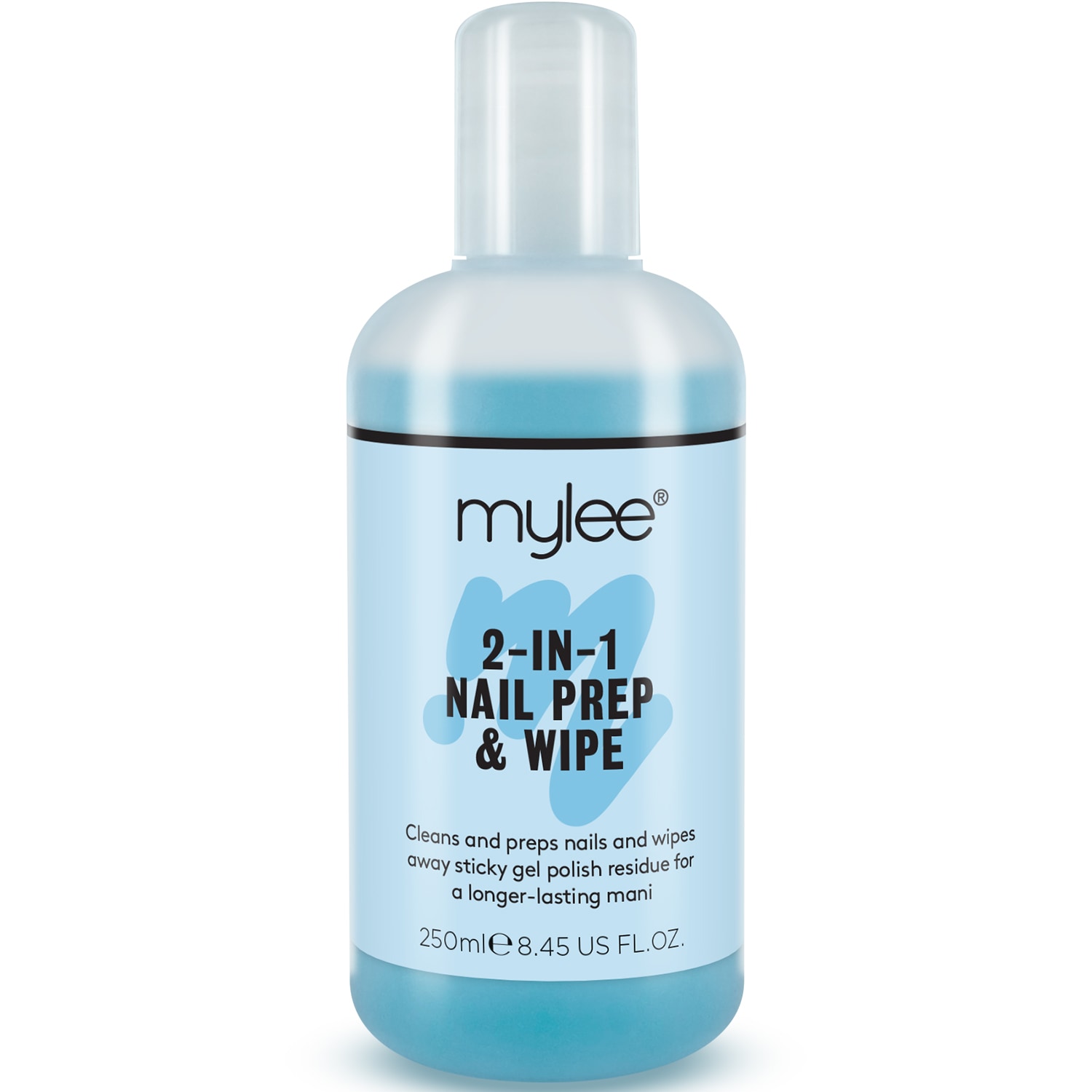 

Жидкость для снятия лака prep & wipe Mylee, объем 250 мл