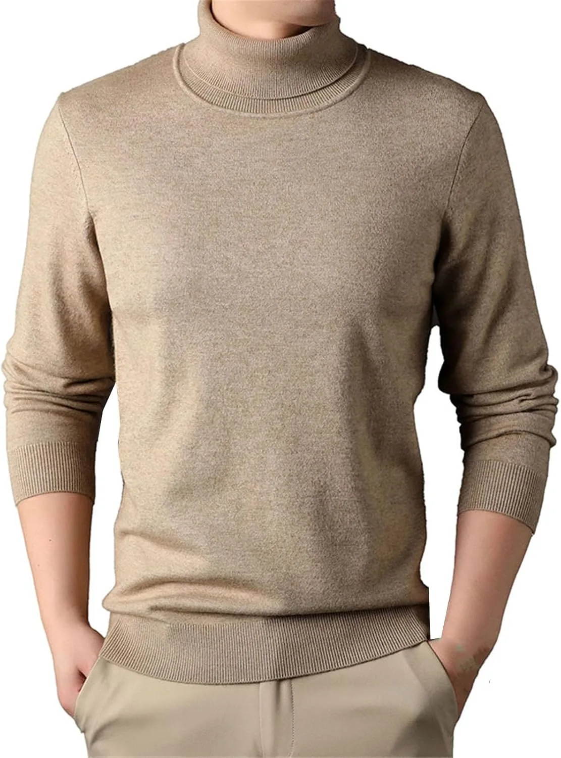 

Мужской свитер с полувысоким воротником CXLCZNKG