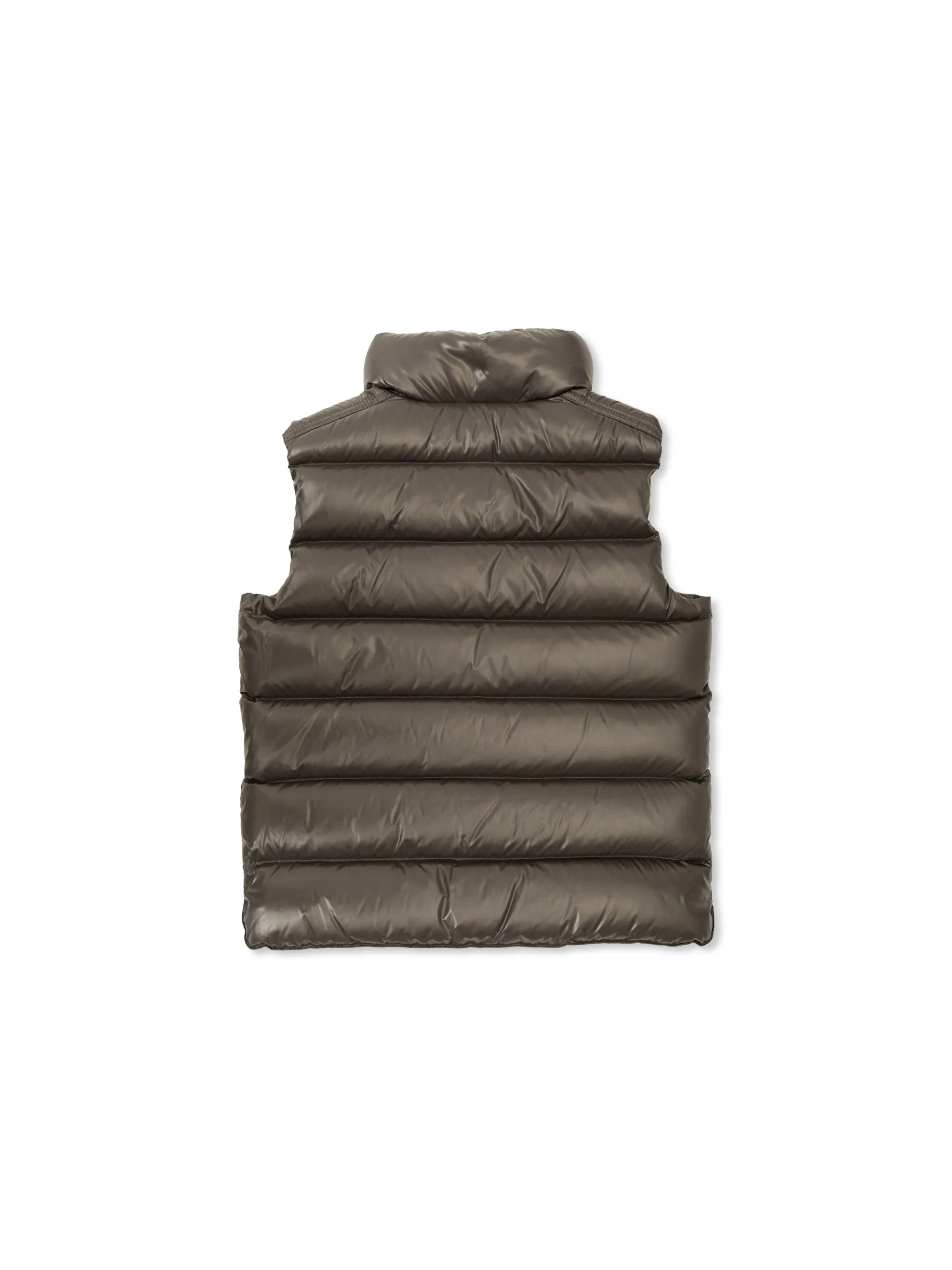 Дутый жилет Moncler Enfant, серый — фото 2