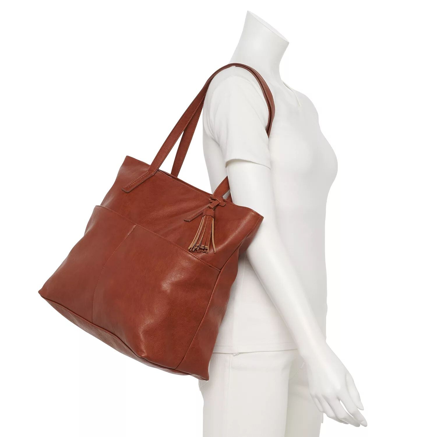 

Большая карманная сумка-тоут Sonoma Goods For Life Sonoma Goods For Life, черный