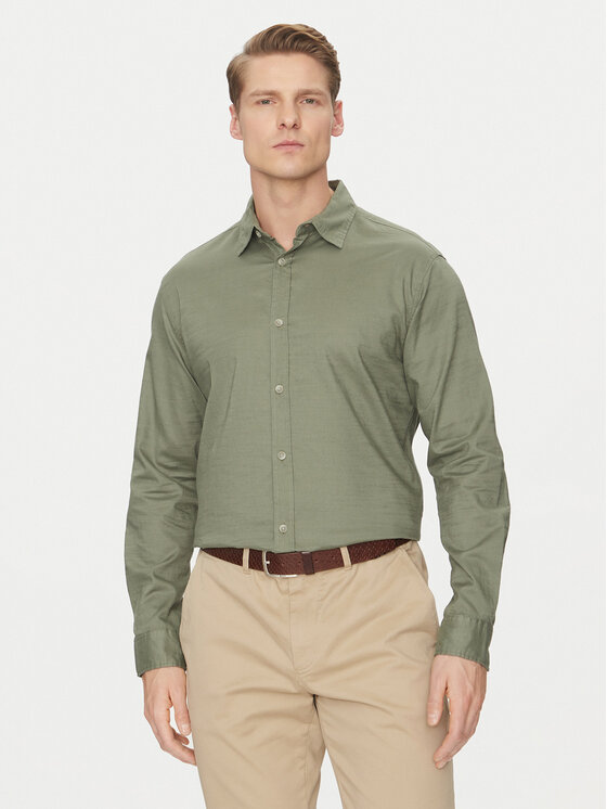 

Свободная рубашка Pierre 12270085 Jack&Jones, зеленый