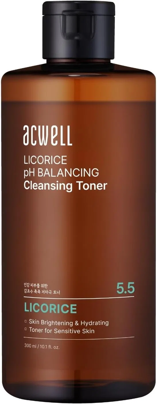 Тоник очищающий ACWELL Licorice Water pH Balancing, 300 мл — фото 4