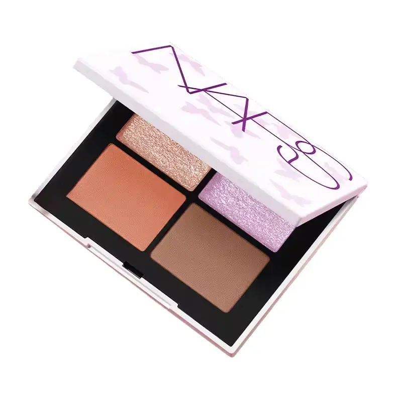 

Палетка теней для век Butterfly Effect Limited 4 Colors Palm Heart с шиммером для естественного тона лица и подчеркивания глаз NARS