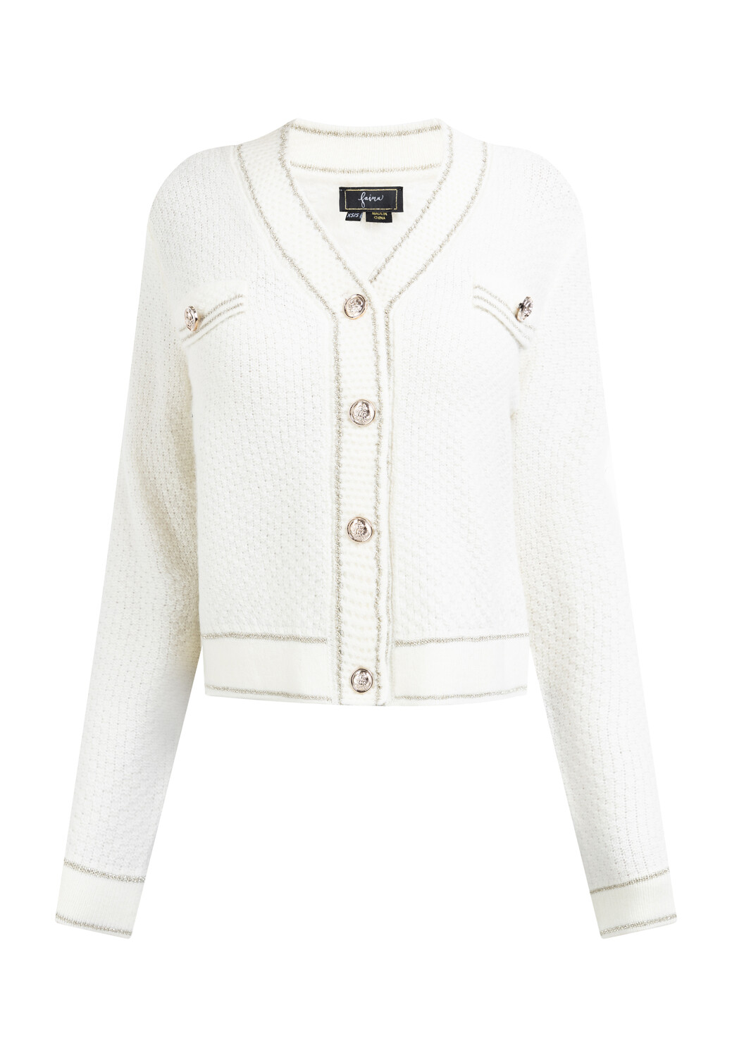 

Толстовка faina Strickjacke, белый