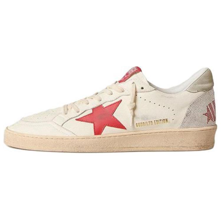 

Golden Goose Низкие кроссовки для скейтбординга Ball Star, бежевые, мужские