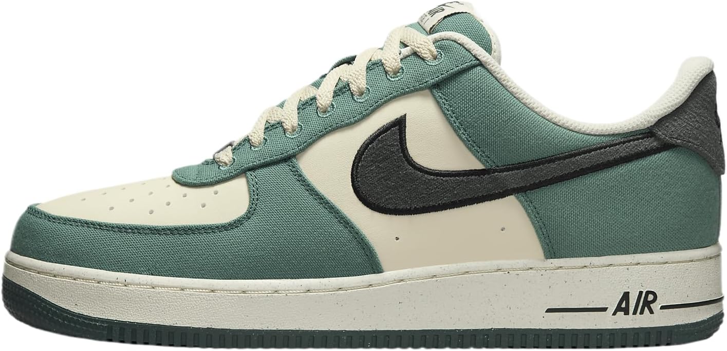 Мужские кроссовки Nike Air Force 1 '07 LV8, черный/зеленый