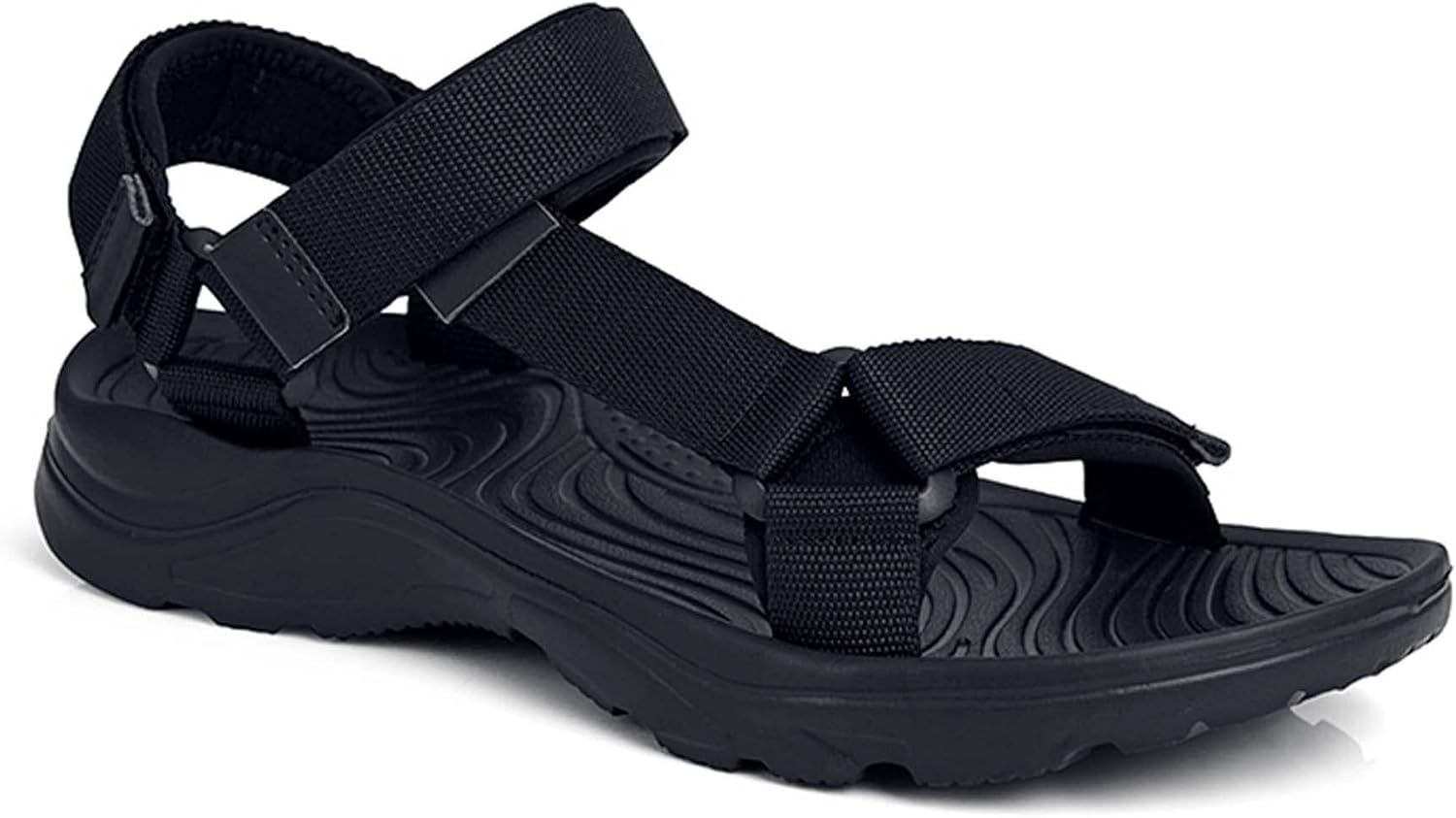 

Мужские модные сандалии, легкие и удобные для прогулок на свежем воздухе, мягкие, стойкие к износу, амортизирующие и противоскользящие Generic, черный