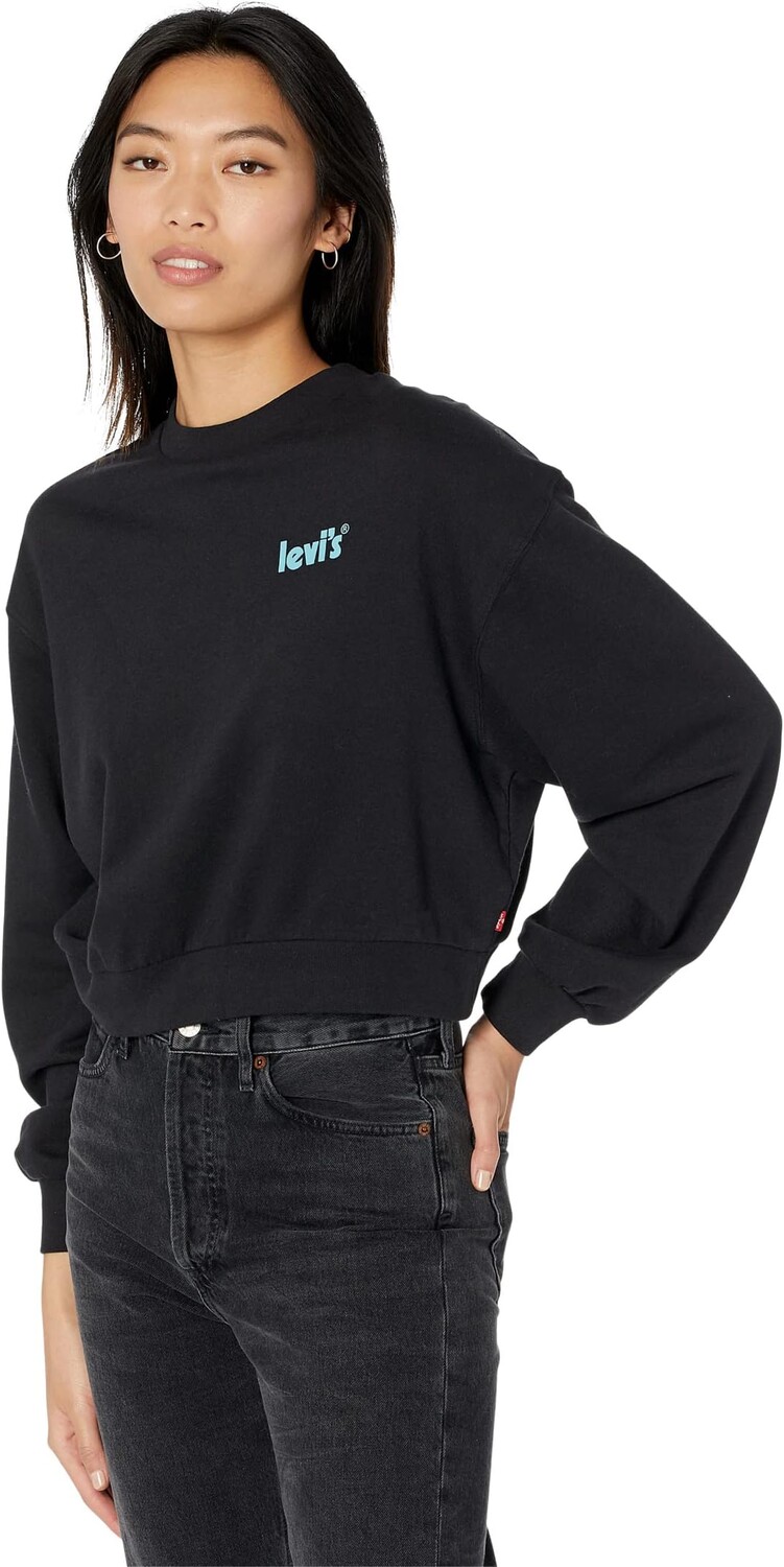 

Толстовка Levi's Womens Graphic Vintage Crew, цвет Crew Sunshine California Caviar