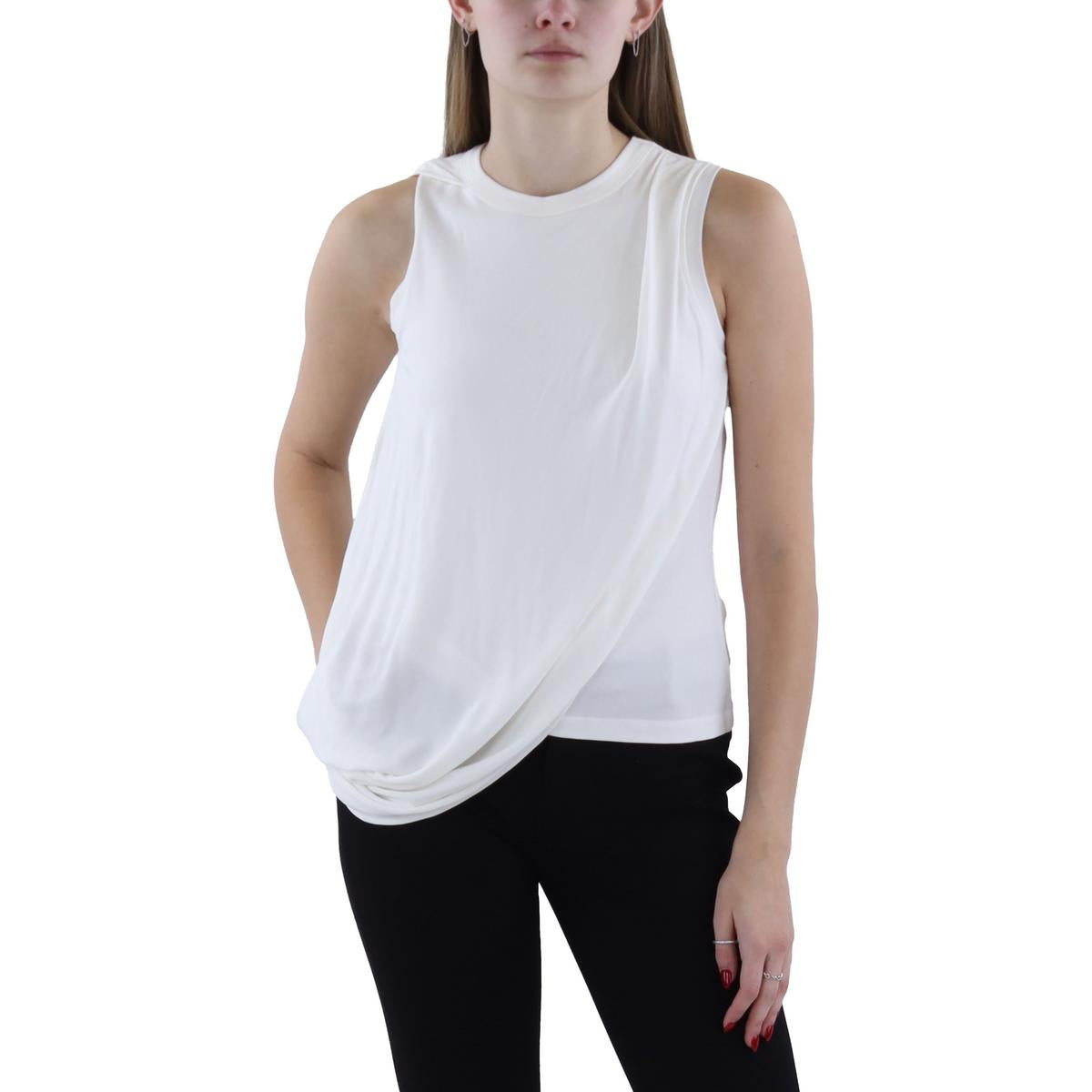 

Женская драпированная многослойная блузка Reiss, слоновая кость