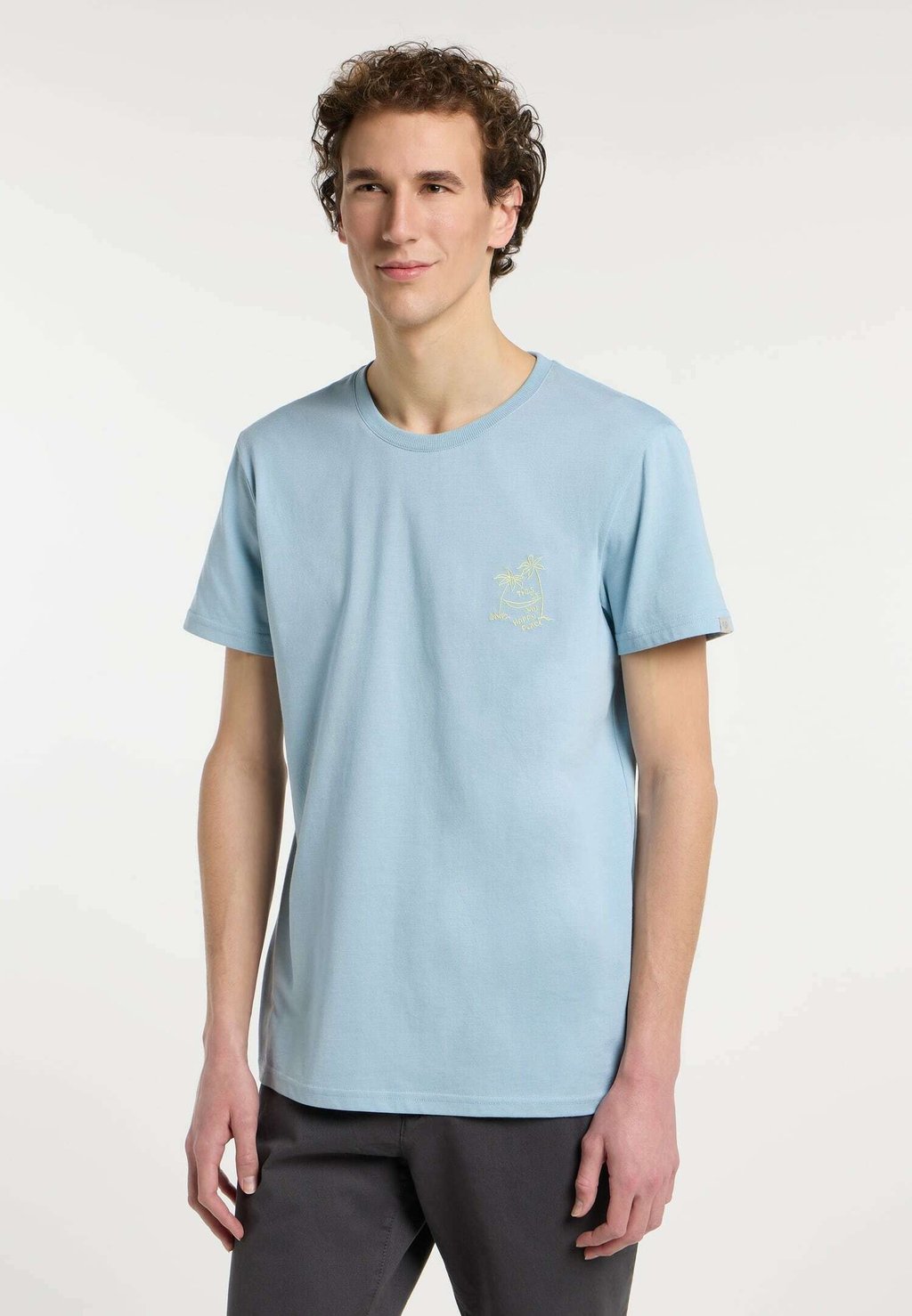 

Футболка с принтом ENDREW Ragwear, светло-голубой