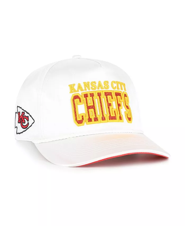 

Женская белая кепка Kansas City Chiefs Outspoken Hitch Adjustable '47 Brand