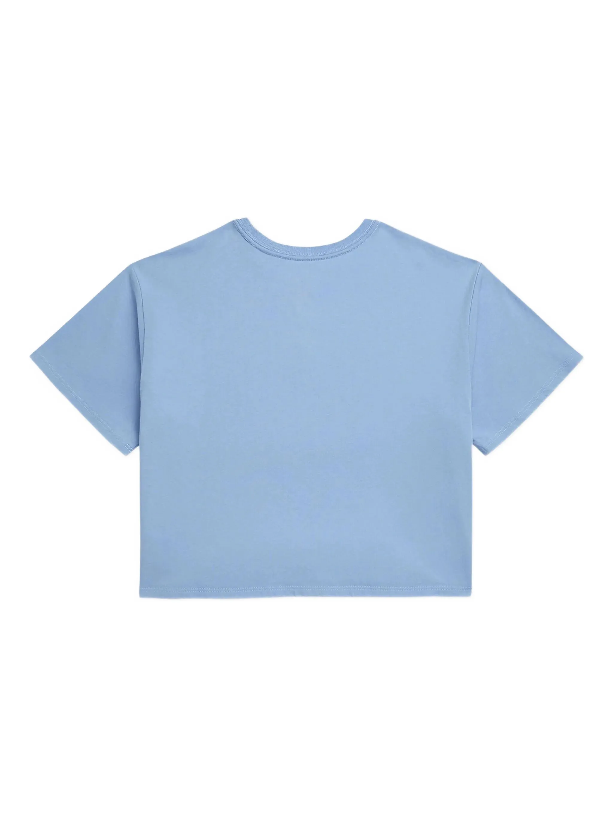 Футболка с вышитым логотипом Polo Ralph Lauren Kids, синий — фото 2