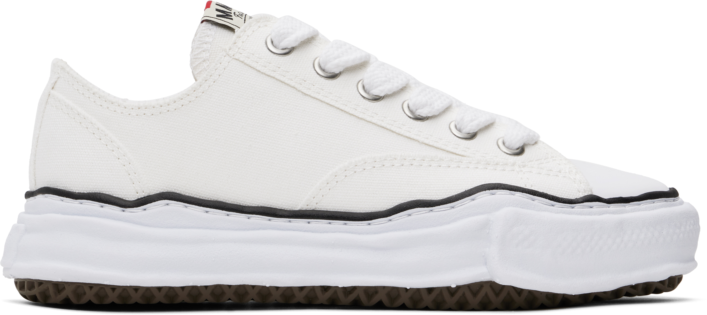 

Off-White - низкие кеды Peterson OG Sole из парусины Maison MIHARA YASUHIRO