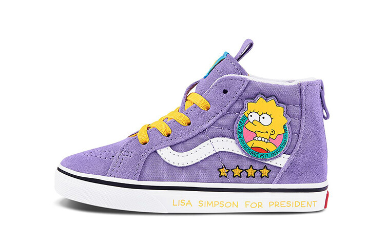 

Кроссовки Vans Sk8-Hi Zip The Simpsons Lisa TD