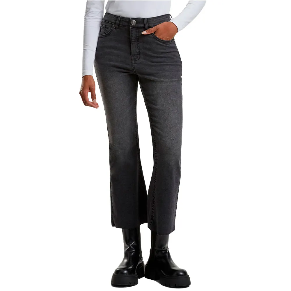 

Джинсы Urban Classics Cropped Flared, черный