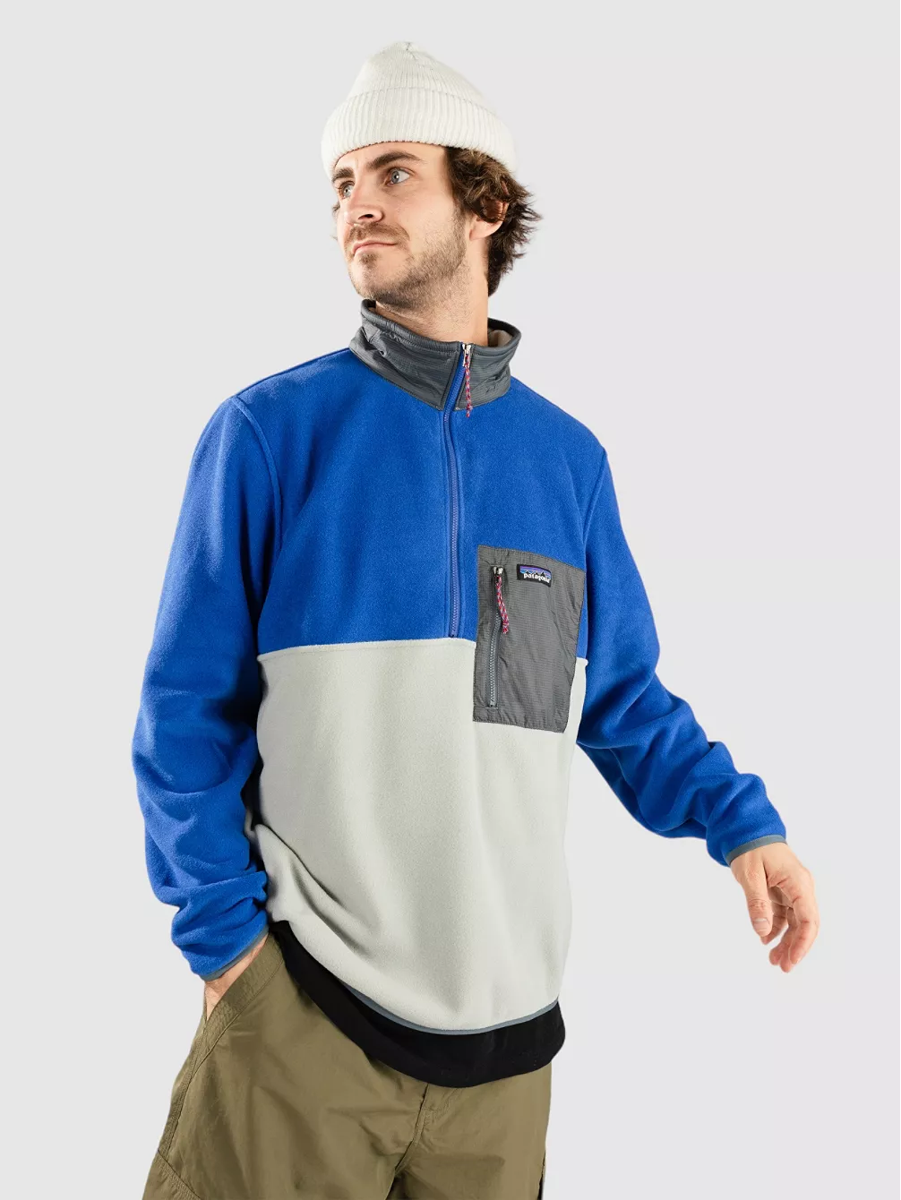 

Свитер Microdini 1/2 Patagonia, зеленый