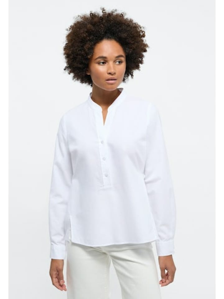 

Блузка с длинными рукавами для женщин в белом цвете Eterna