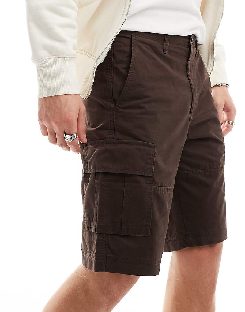 

Коричневые шорты карго Jack & Jones