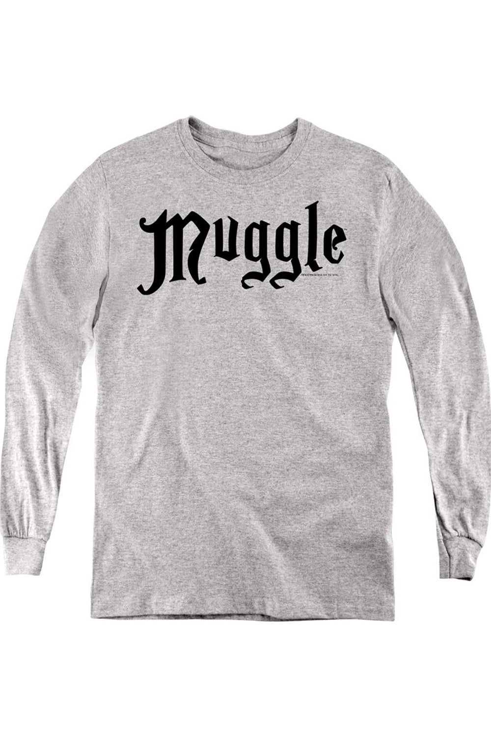 

Детский свитшот с длинным рукавом "Магл" Harry Potter Gildan, Athletic Heather
