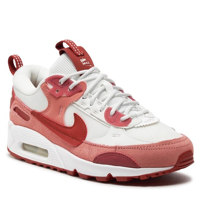 Кроссовки Nike Air Max 90 Futura FQ8881 618 Red Stardust/Rugged Orange, розовый/белый — фото 2