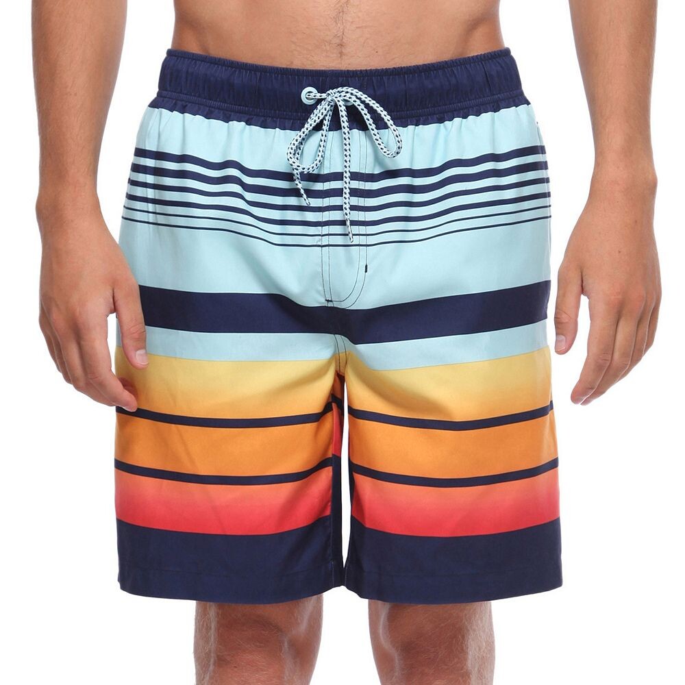 

Мужские плавки Rokka&Rolla 8 на сетчатой ​​подкладке UPF 50+, цвет Stripes Printed