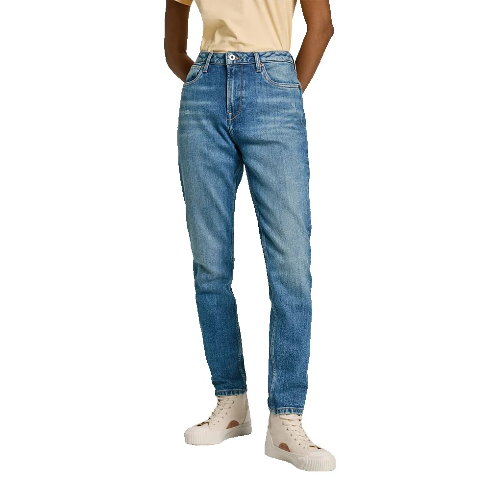 

Джинсы Pepe Tapered high waist, синий
