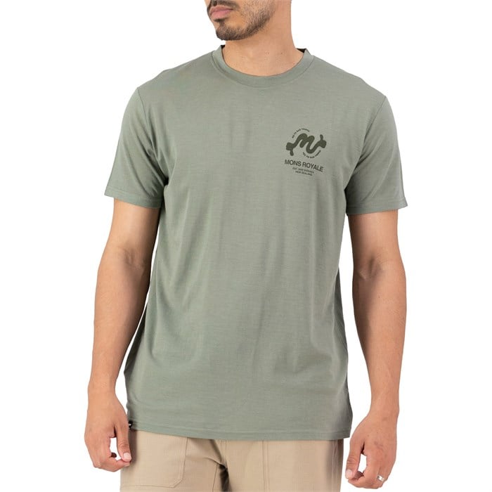 

Футболка Icon Mons Royale, Willow/Mr Thumb