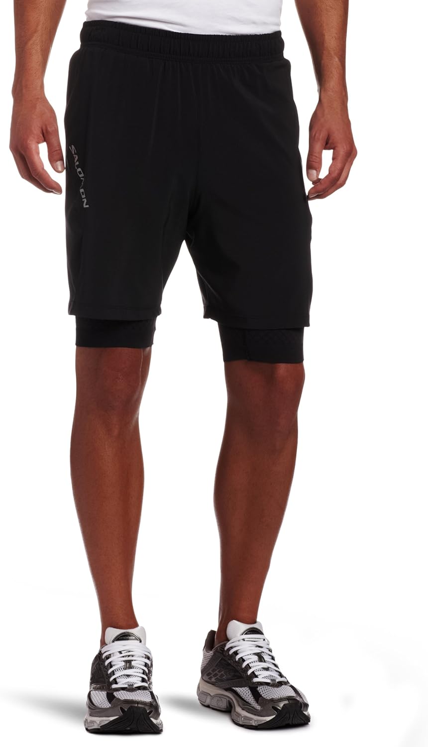 

Шорты Salomon Exo Motion для мужчин, Black/Black Asphalt