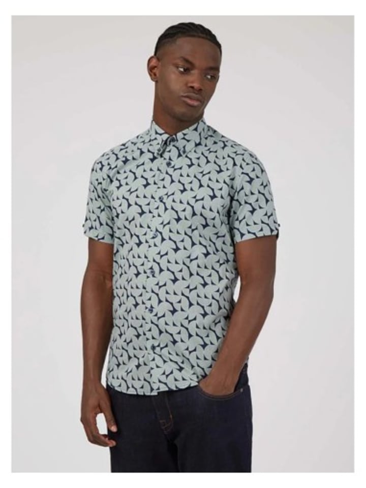 

Рубашка Ben Sherman, синий