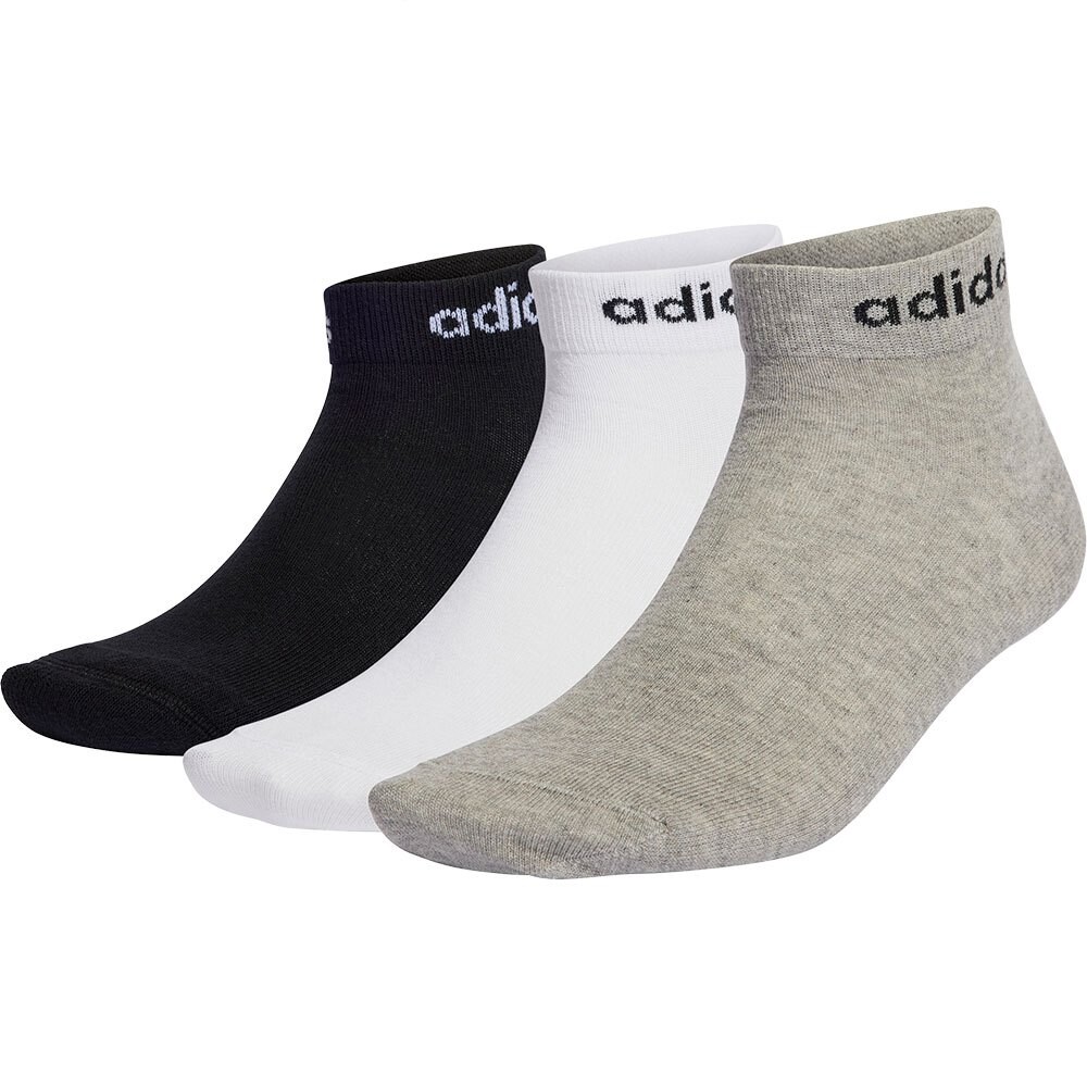 

Носки adidas T Lin Ankle 3P 3 шт, разноцветный